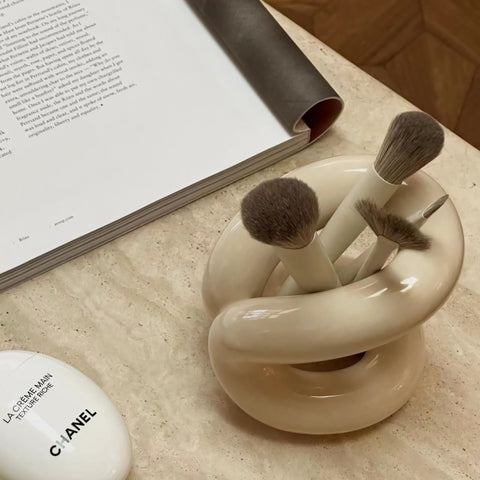 Ceramic Toothbrush Holder Storage Rack Cute Home Decoration-HA00344-Veeddydropshipping