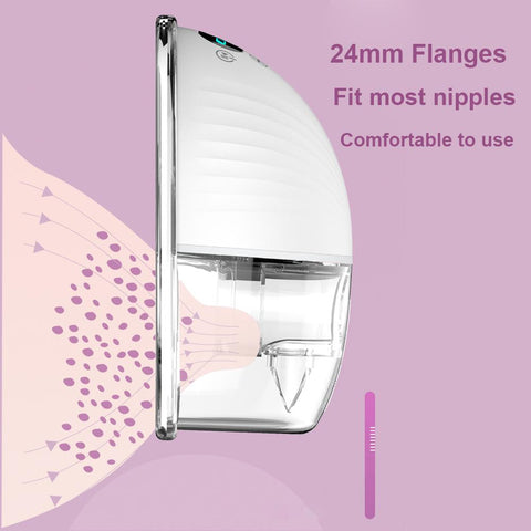 Wearable Breast Pump Hand Free Electric Breast Pump for Breastfeeding-TB00632-Veeddydropshipping