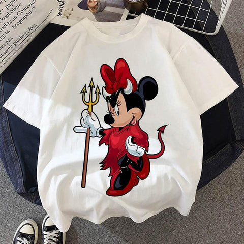 Mickey Minnie Mouse Kid Clothes Summer Child T-Shirts Disney T Shirts-TB00938-Veeddydropshipping