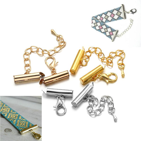 Hooks Extending Chain Bracelet Clasp For DIY Jewelry Making -JW01603-Veeddydropshipping