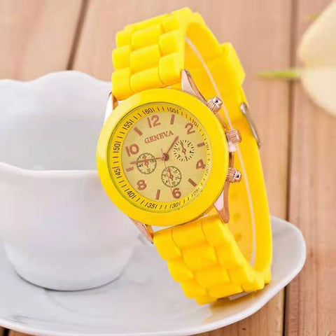 simple Casual Quartz Watch Women Crystal Silicone Watches -JW00948-Veeddydropshipping