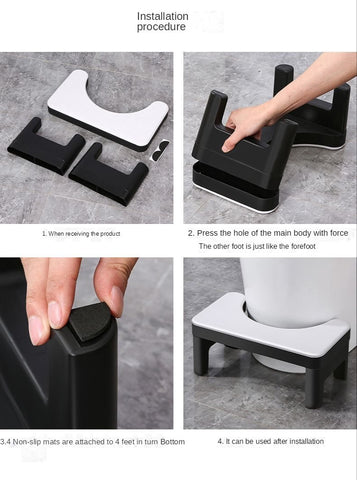 Toilet foot stool deep squatting pit-HA01730-Veeddydropshipping