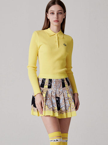 Symbol PK Knit Pullover Casual Knit Sweater for Women Long Sleeve Pullover -OS00767-Veeddydropshipping