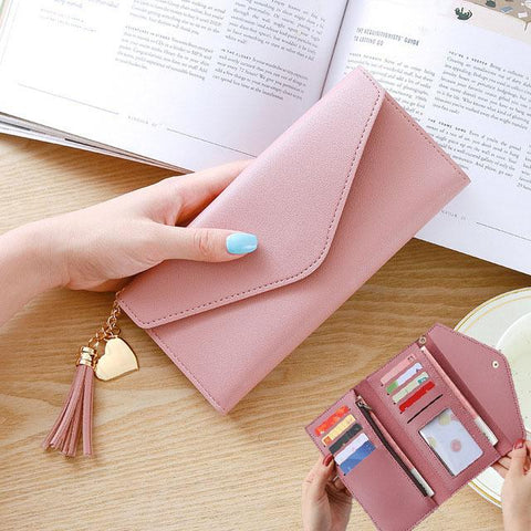Luxury Brand Leather Purse Ladies Card Bag For Women-BS00614-Veeddydropshipping