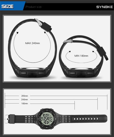 Men Watches Sports Waterproof Watch Display Electronic Watches-JW00740-Veeddydropshipping