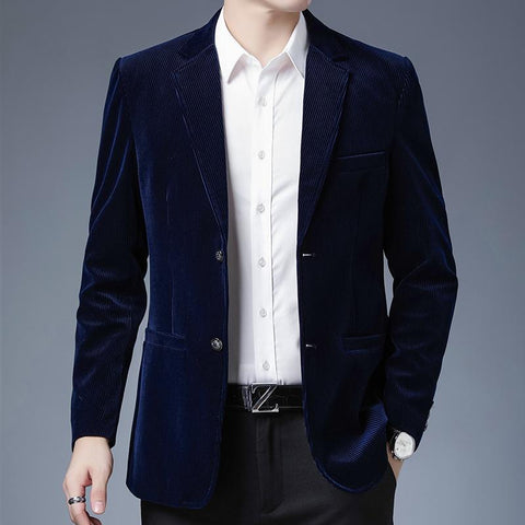Brand Designer Business Casual Classic Corduroy Elegant-MF01259-Veeddydropshipping