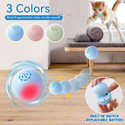 Smart Cat Toys Automatic Rolling Ball Electric Cat Toys-HA01458-Veeddydropshipping