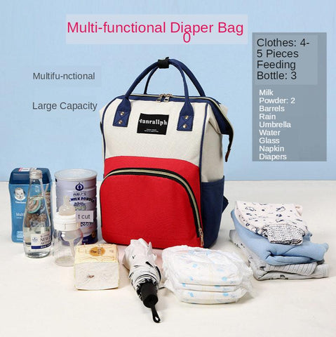 Fashion Mummy Maternity Baby Diaper Nappy Bags Large Capacity-TB00209-Veeddydropshipping