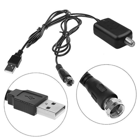 Antenna Amplifier Professional HDTV Amplifier Low Noise Signal Booster-CE00836-Veeddydropshipping