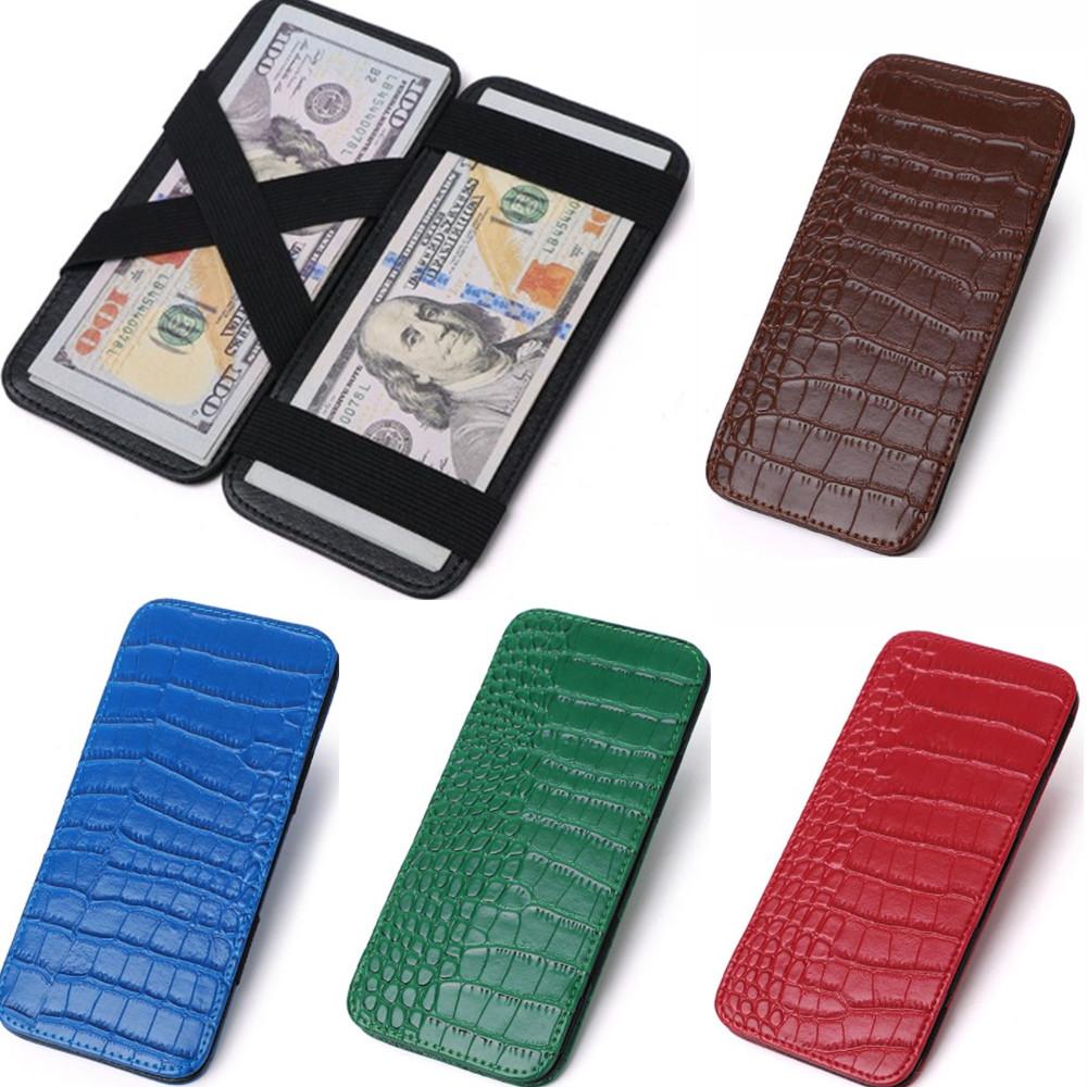 Card Case PU Leather ID Credit Bank Business Card Holder-BS00652-Veeddydropshipping