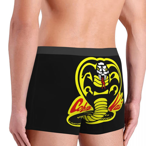 Underwear Snake Karate Dojo Anime Boxer Shorts Panties Novelty Soft-MF01433-Veeddydropshipping