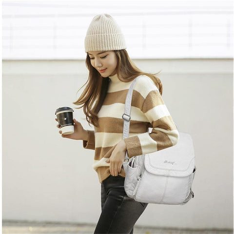 Backpacks for Girls Sac A Dos Daypack Vintage Backpack School Bags-BS00044-Veeddydropshipping