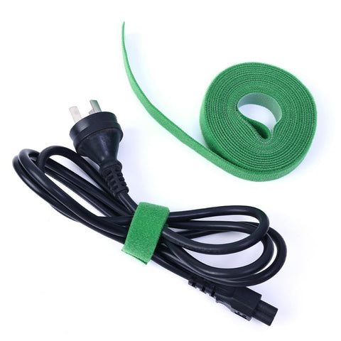3M 20mm Cable Organizer Colorful Self Adhesive Power USB Data Cable Winder Reusable Loops Cable-PA00896-Veeddydropshipping