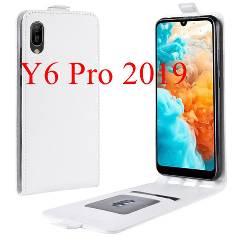 Wallet Leather Case For Huawei Y5 Y6 Y9 2019 Phone Cover for Y6 Pro 2019 Full Cover-PA00286-Veeddydropshipping