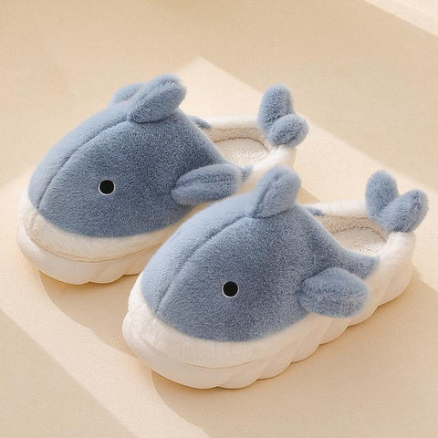 Slippers Couple Indoor Solid Color Warm Plush Slippers Fashion-BS01233-Veeddydropshipping