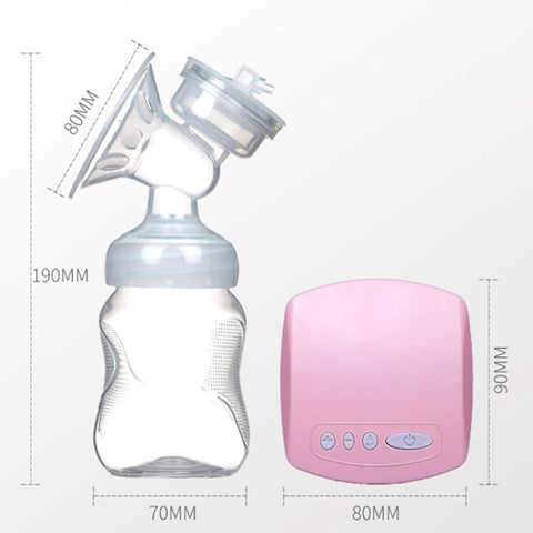 Electric Automatic Breast Pump With Milk Bottle Infant USB BPA free-TB00653-Veeddydropshipping
