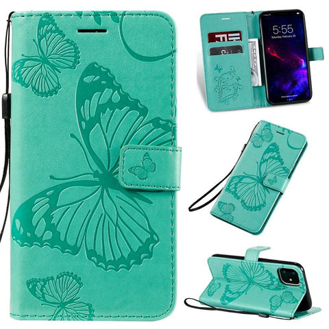 Wallet Flip Butterfly Leather Case For Huawei Honor view 5A 6X 7X-PA00271-Veeddydropshipping