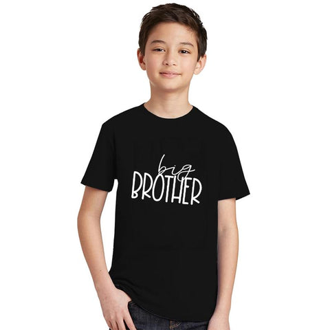 Mother Kids T-shirts Boys Clothes New Girl Tee Shirt Big Brother Little-TB00965-Veeddydropshipping