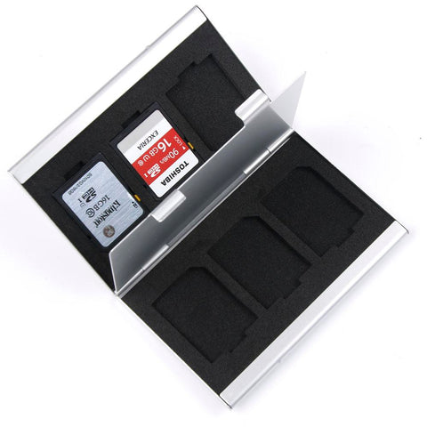 Storage Box Camera 6 Case for SD MMC TF Memory Card Storage-BS00585-Veeddydropshipping