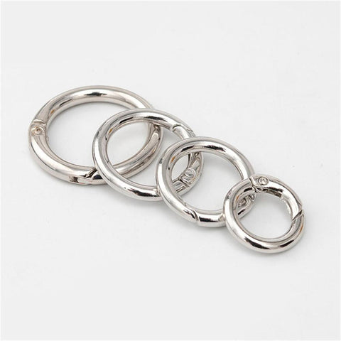 Purses Handbags Buckles Round Push Trigger Snap-BS00763-Veeddydropshipping