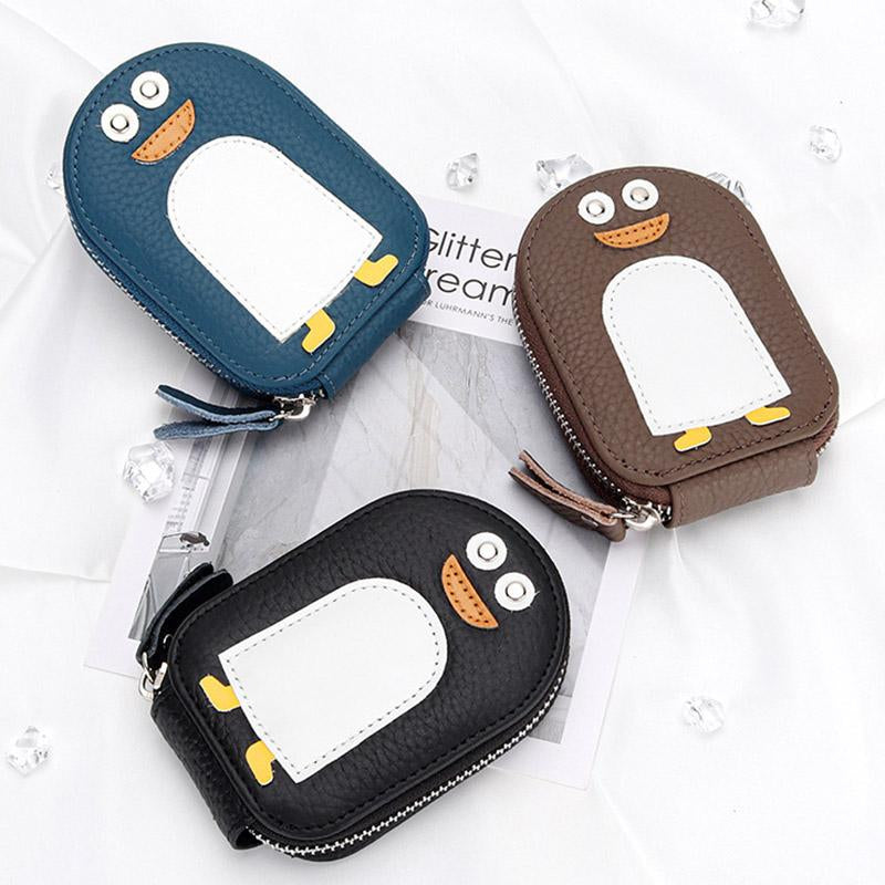Cartoon Penguin Credit Card Holder Multi-card Slot Men ID Card-BS00638-Veeddydropshipping