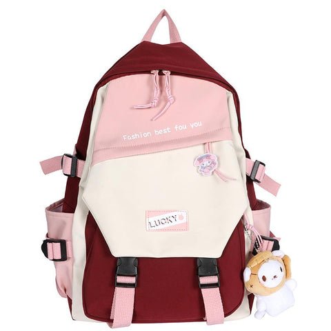 Harajuku Schoolbag Kawaii Backpacks Waterproof Nylon-BS00250-Veeddydropshipping
