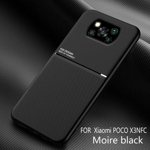 Luxury Business Shock Anti-fall Phone Case For Xiaomi Poco X3 Nfc Pro-PA00339-Veeddydropshipping