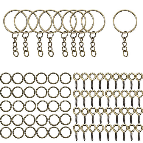 Open Jump Rings Eye Pins Jewelry Making Accessories Kits for DIY -JW01594-Veeddydropshipping