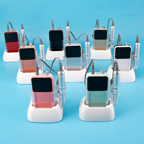 Rechargeable Desktop Base Manicure Electric Machine Nail File -BH01023-Veeddydropshipping