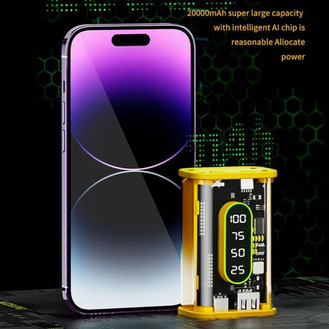 Professional Battery Storage Box Quick Charge DIY Power Bank Box Case Polymer-CE00206-Veeddydropshipping