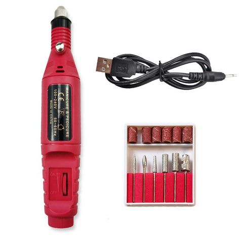 Professional Nail Drill Electric Nail File with Speed Display -BH01029-Veeddydropshipping