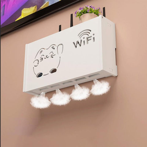 Wireless Wifi Router Storage Box Room Socket-HA00801-Veeddydropshipping