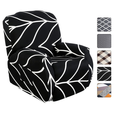 Jacquard Stretch Sofa Cover Recliner Protection Pad-HA00518-Veeddydropshipping