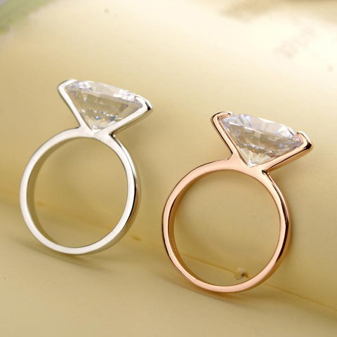 Wedding Rings Zirconia Fashion Jewelry  Engagement Ring  -JW00414-Veeddydropshipping