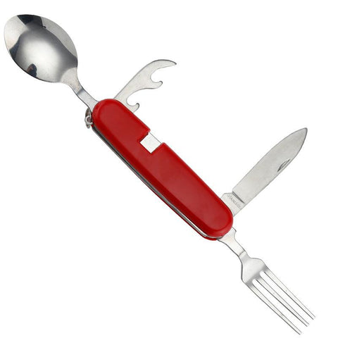 Stainless Steel Foldable Fork Spoon Knife Picnic Camping Hiking-OS01264-Veeddydropshipping
