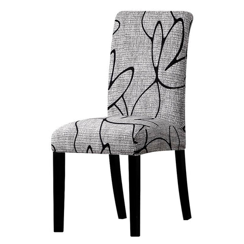 Printed Stretch Chair Cover Big Elastic Seat-HA00402-Veeddydropshipping