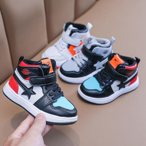 Children Cashmere Shoes Autumn Winter New Boys Girls Cotton-TB00133-Veeddydropshipping