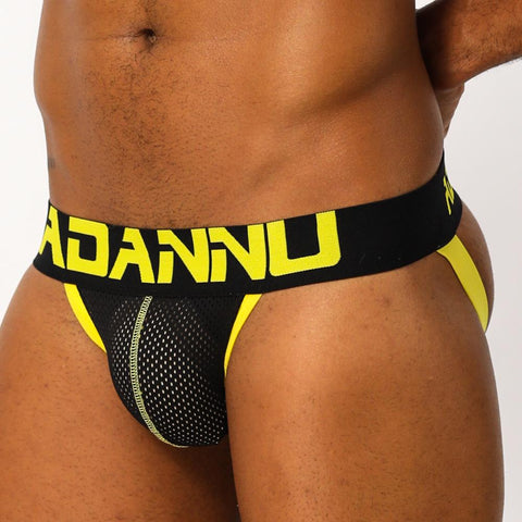 Men Underwear Gay Thong Man Briefs Underpants Slip Sexy Cotton Pouch-MF01643-Veeddydropshipping