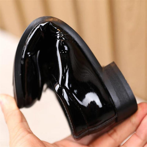 New Children Leather Shoes  Black Boys Dress Shoes Kids-TB00144-Veeddydropshipping