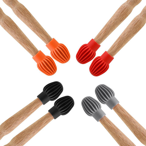 Silent Silicone Sleeve Caps Drumstick Practice Tips Mute-OS01542-Veeddydropshipping