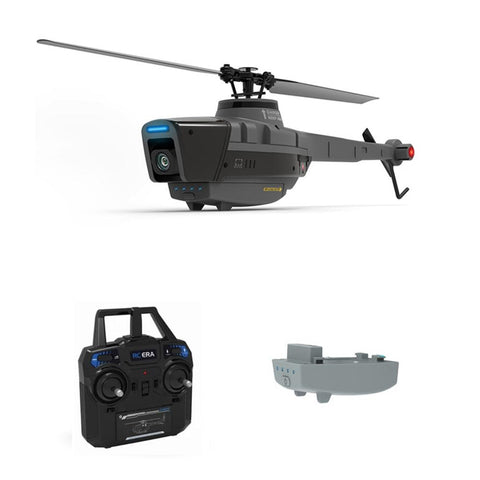 C128 2.4G RC Helicopter 4 propellers 720P Camera 6 axis electronic gyroscope-TB01391-Veeddydropshipping