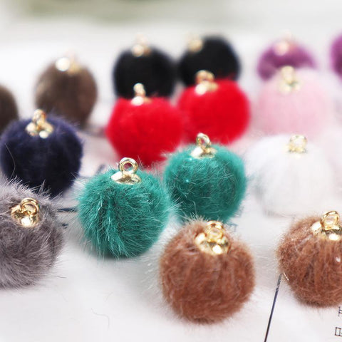 Imitation Mink Hair Plush Balls DIY Craft Supplies-HA00061-Veeddydropshipping