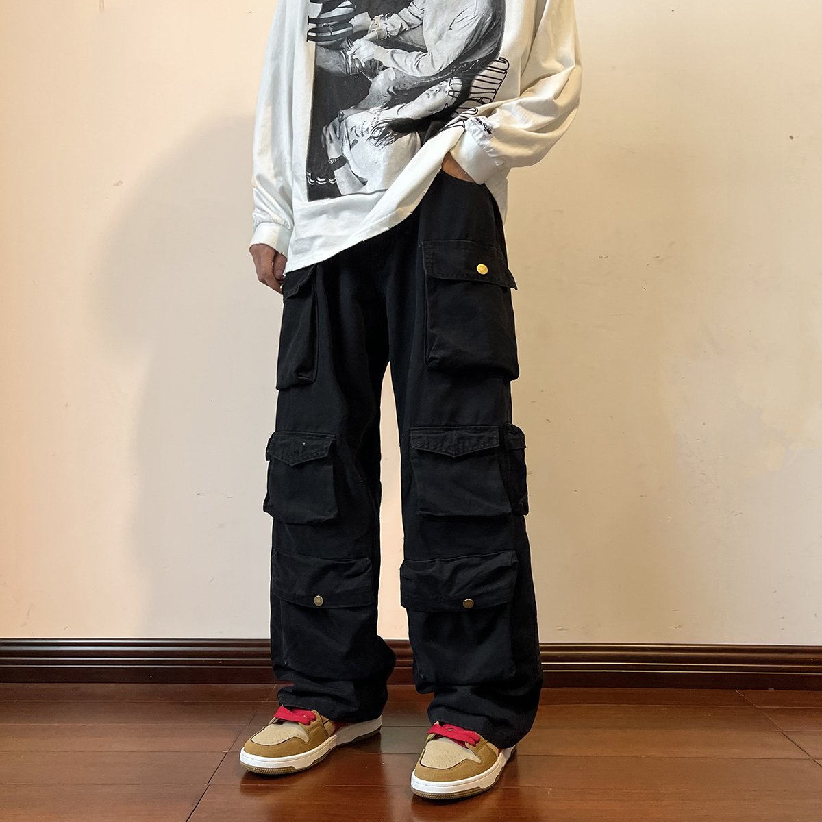 Tooling Pant Harajuku  Vintage Loose-Veeddydropshipping