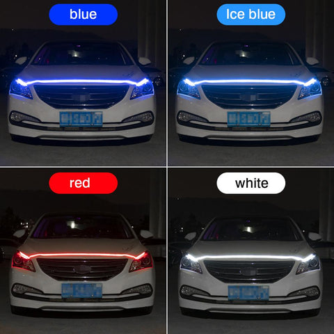 OKEEN Scan Starting LED Car Hood Light Strip Auto Engine Hood Guide-AM00541-Veeddydropshipping