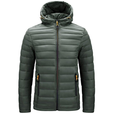 For Men Puffer Male Coat Hooded Padding Plus-MF01169-Veeddydropshipping