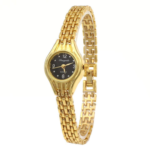 Watch Golden Small Dial Quartz leisure Watch Popular Wristwatch-JW01084-Veeddydropshipping