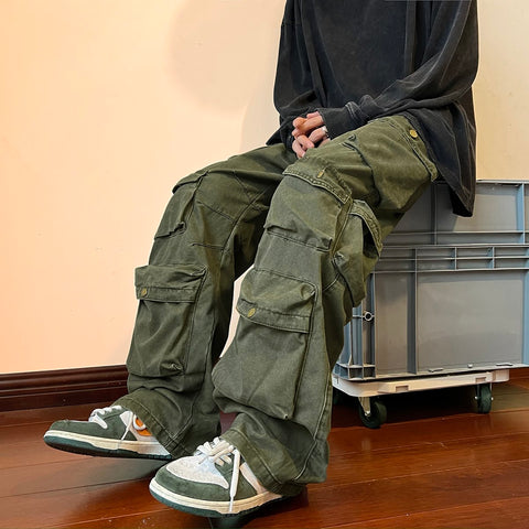 Tooling Pant Harajuku Men's Vintage Loose