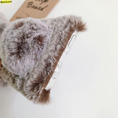 Soft Plush Case For Huawei P40 P30 P20 P10 P9 P8 Lite E 2017 P Smart Z S Pro-PA00264-Veeddydropshipping