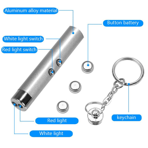 Pet Cat Dog Chase Training LED Laser Pointer Toy-HA01975-Veeddydropshipping