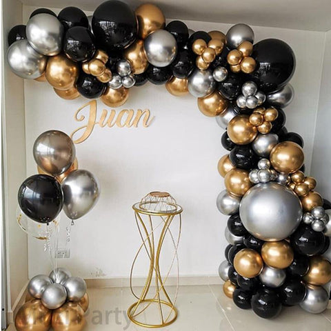 Balloon Garland Kit Gold Confetti Latex Ballon-HA01851-Veeddydropshipping